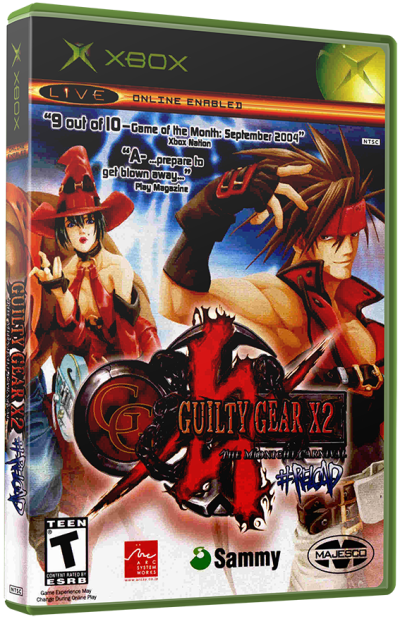 Guilty Gear X2 Reload (USA)3D boxes